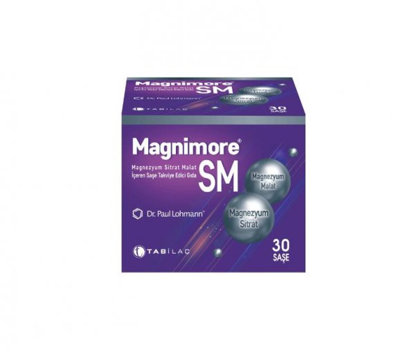 Magnimore SM Magnezyum Sitrat Malat 30 Saşe