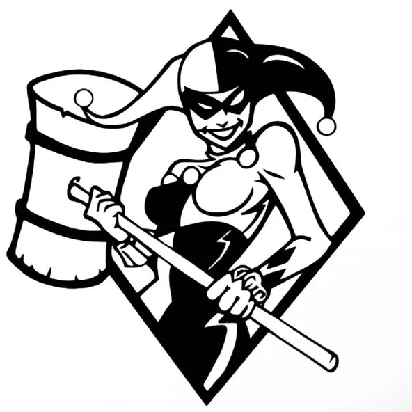 2D Harley Quinn (Plastik Aparattır!!!) - 2