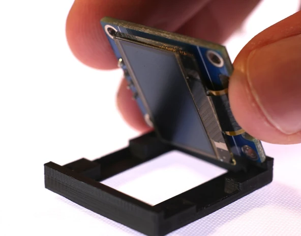 OLED Ekran Çerçevesi (0,96 inç I2c) (Plastik Aparattır!!!)