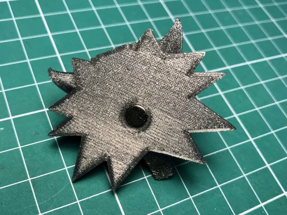 Byr Witcher Wolf Okulu Madalyonu buzdolabı mıknatısı (Plastik Aparattır!!!) 3D - 3