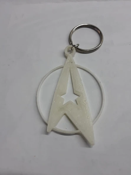 yıldız trek anahtarlık (Plastik Aparattır!!!)