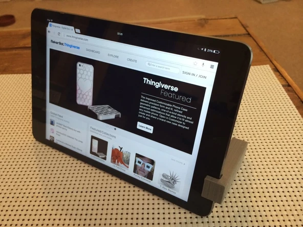 iPhone / iPad Mini Standı - Çoklu Pozisyonlar (Plastik Aparattır!!!)