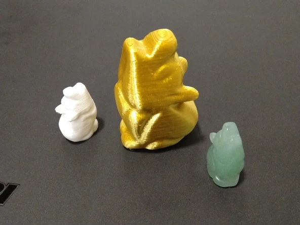 Kaçan Kurt Yavrusu (3D Tarama) (Plastik Aparattır!!!)