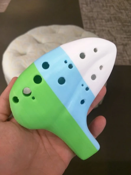 Çift Ocarina (Plastik Aparattır!!!)