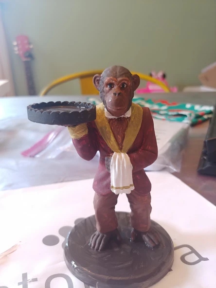 Byr Maymun Uşak Yüzük Tutacağı (Sadece Plastik Aparattır!!!) 3D - Resim 4