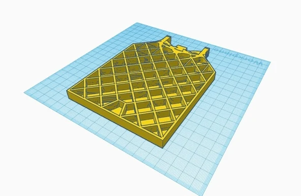 SpaceX Falcon 9 Grid Fin Coaster (Plastik Aparattır!!!)