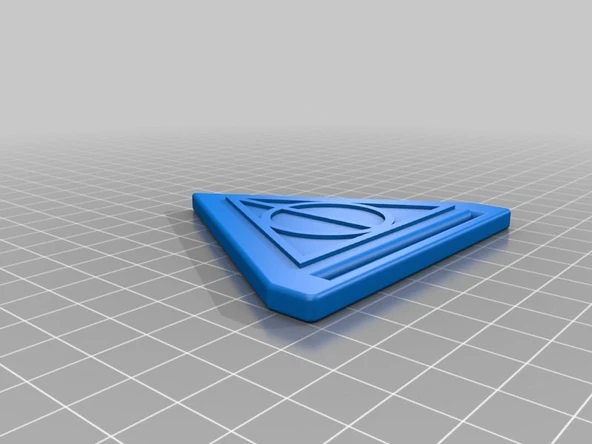 Byr Harry Potter diş fırçası sıkacağı ölüm yadigarları (Sadece Plastik Aparattır!!!) 3D