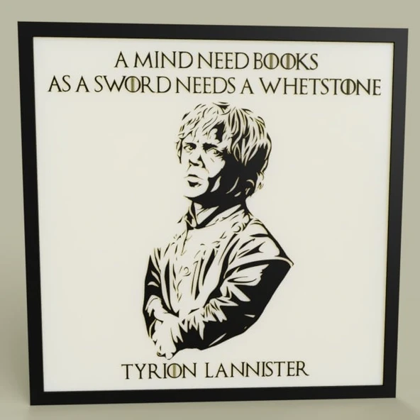 Byr Taht Oyunu - Tyrion Lannister (Sadece Plastik Aparattır!!!) 3D ürün görseli 1