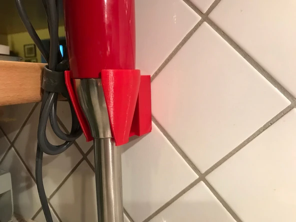 Byr KitchenAid El Blender Tutucu (Sadece Plastik Aparattır!!!) 3D - 3