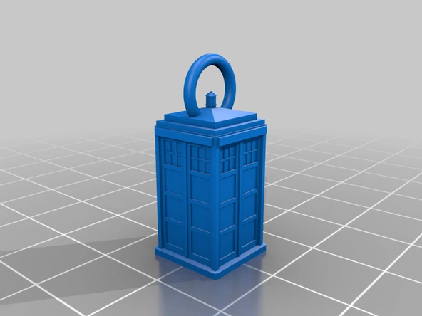 Tardis Küpesi (Plastik Aparattır!!!) - 3