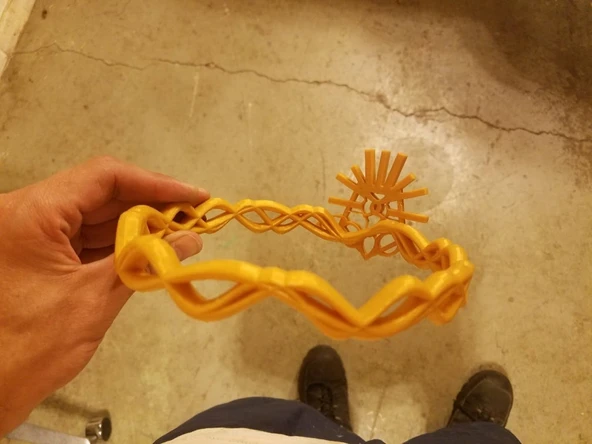 Byr GoT - Cersei Lannister'dan Esinlenen Taç (Sadece Plastik Aparattır!!!) 3D - Resim 3