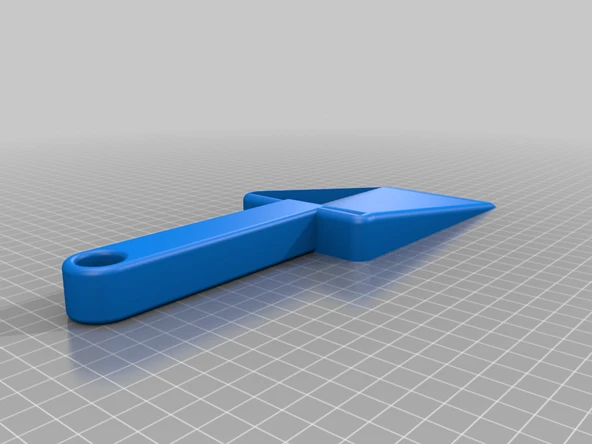 Byr Ultra Hafif Sırt Çantasıyla Seyahat Kamp Küreği / Kürek (Sadece Plastik Aparattır!!!) 3D - 3