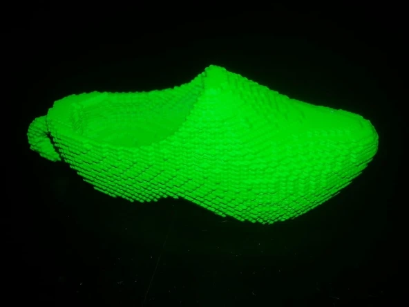 Byr Ahşap Ayakkabı Anahtarlığı (Sadece Plastik Aparattır!!!) 3D - 4