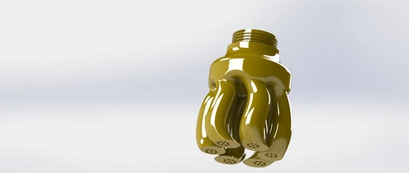 Byr ahtapot duş başlığı (Sadece Plastik Aparattır!!!) 3D