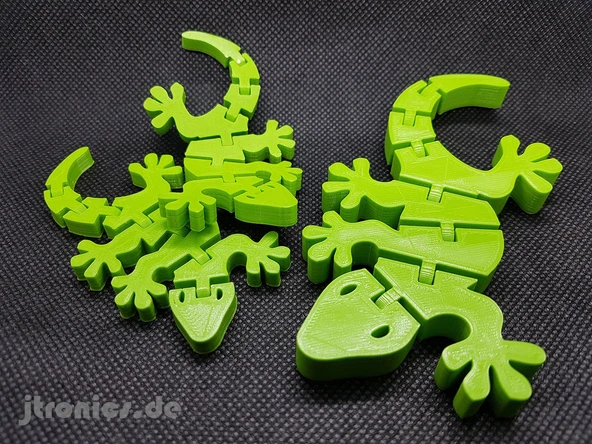 Flexi Mafsallı Mini Gecko Tam (Plastik Aparattır!!!) - 3