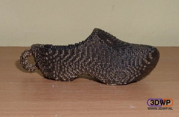 Byr Ahşap Ayakkabı Anahtarlığı (Sadece Plastik Aparattır!!!) 3D - Resim 3