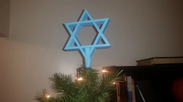 Byr Davut'un Kalkanı/Davut'un Yıldızı Ağacı/Bush kaban. (Sadece Plastik Aparattır!!!) 3D - Resim 2