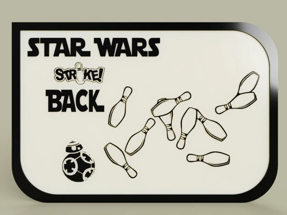StarWars - BB8 - Bowling - Empire Strike Back (Plastik Aparattır!!!)