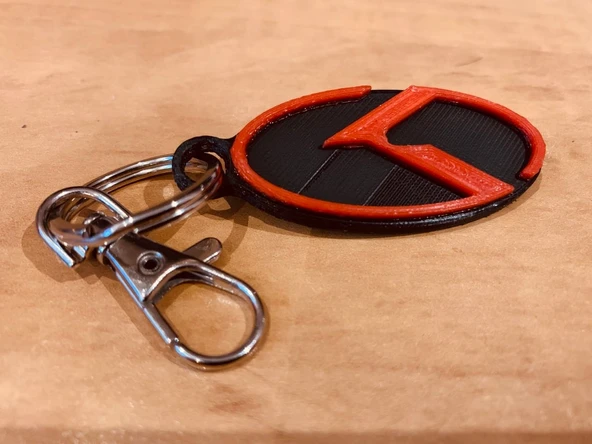 Kia "K" Logolu Anahtarlık (Plastik Aparattır!!!)