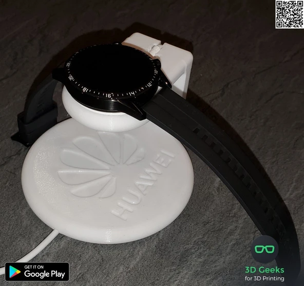 Huawei Watch GT Standı (Plastik Aparattır!!!) - 5