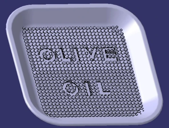 Byr Zeytinyağı Tepsisi (Yemek Yağı Tutucu) (Sadece Plastik Aparattır!!!) 3D - 2