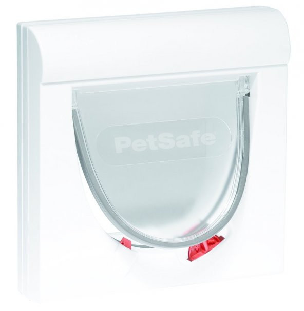 PetSafe 932 Ef Staywell Klasik Mıknatıslı 4 Yönlü Kilitli Kapı Beyaz