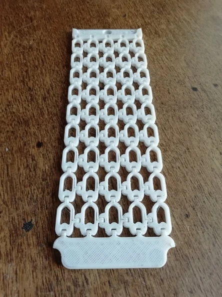 Byr Manyetik kapatma ile mafsallı bilezik v.1 (Sadece Plastik Aparattır!!!) 3D ürün görseli