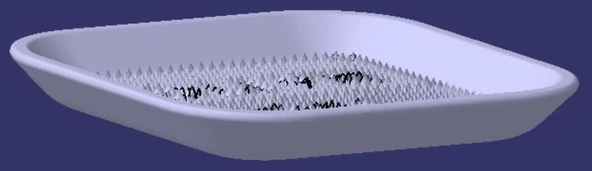 Byr Zeytinyağı Tepsisi (Yemek Yağı Tutucu) (Sadece Plastik Aparattır!!!) 3D - 3