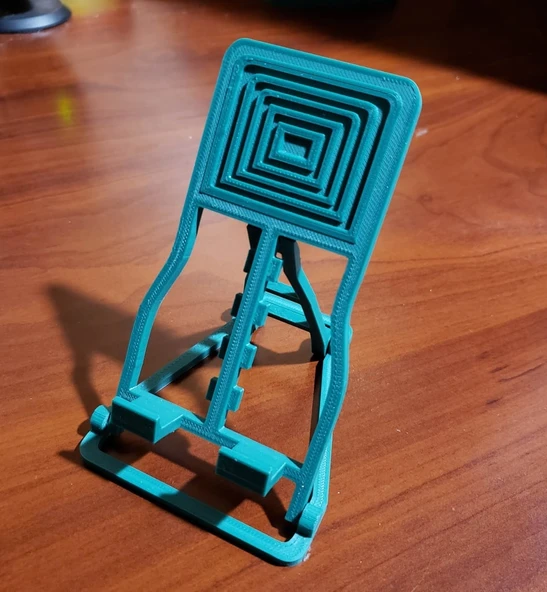 Katlanır Telefon Standı (Plastik Aparattır!!!)