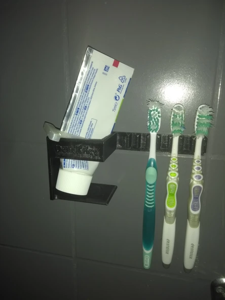 Byr Duvar diş fırçaları (Sadece Plastik Aparattır!!!) 3D - 3