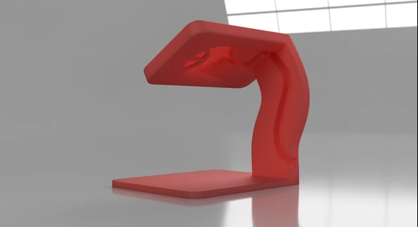 Byr Fosil Akıllı Saat Standı (Sadece Plastik Aparattır!!!) 3D - 3