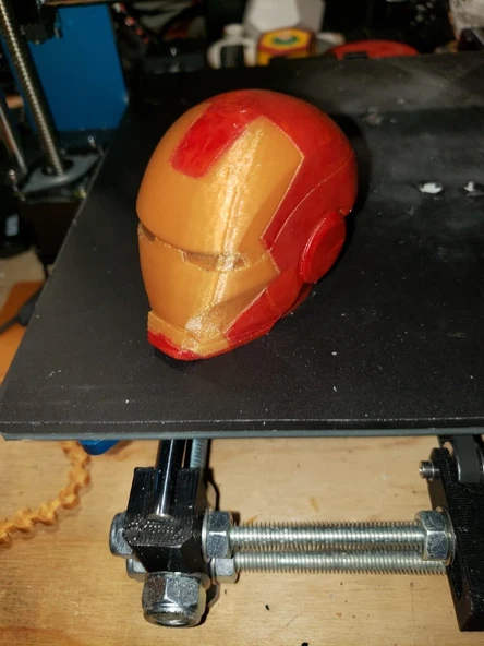 Iron Man Kaskı (tek parça) (Plastik Aparattır!!!) - 4