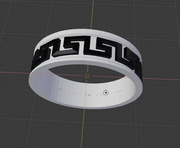 Byr Roma Desenli Yüzük (Plastik Aparattır!!!) 3D - Resim 4