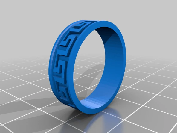 Byr Roma Desenli Yüzük (Plastik Aparattır!!!) 3D - Resim 5