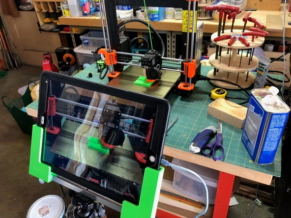 Byr iPad Pro için Ayarlanabilir Tripod Bağlantısı (Sadece Plastik Aparattır!!!) 3D - 3