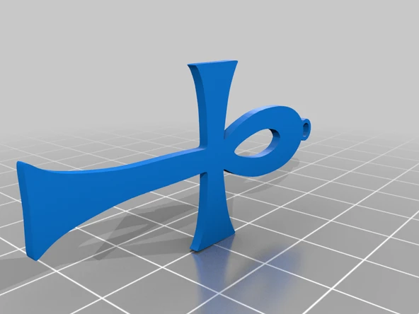 Byr Ankh Death Sandman (Kolye) (Plastik Aparattır!!!) 3D - Resim 2