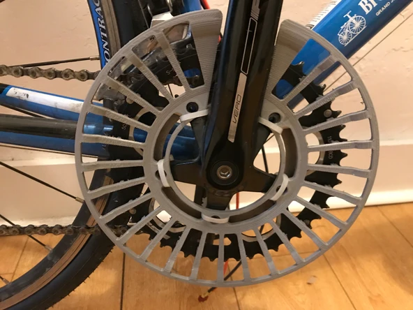 Byr Yol bisikleti için aynakol dişlisi pantolon koruması (Sadece Plastik Aparattır!!!) 3D - 2