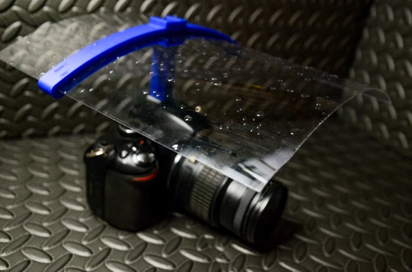 Byr dslr için toz/yağmur başlığı (sıcak ayakkabı montajı) (Sadece Plastik Aparattır!!!) 3D - Resim 3