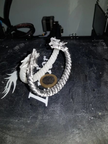 Byr Ejderha bilezik (Sadece Plastik Aparattır!!!) 3D - Resim 3