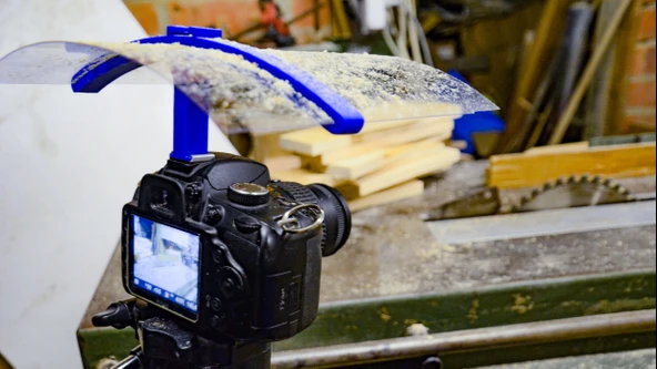 Byr dslr için toz/yağmur başlığı (sıcak ayakkabı montajı) (Sadece Plastik Aparattır!!!) 3D - Resim 4