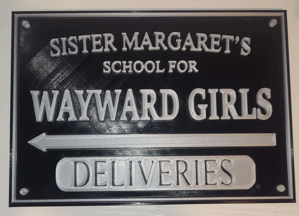 Byr Rahibe Margaret'in Asi Kızlar Okulu (Sadece Plastik Aparattır!!!) 3D - 4