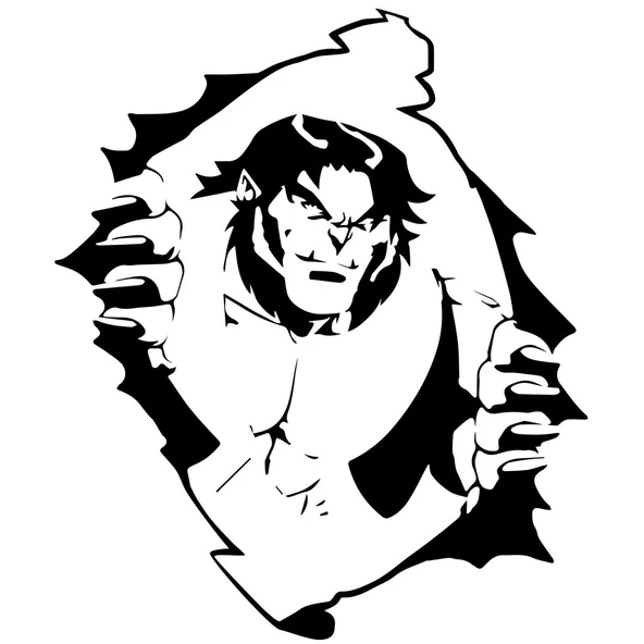X-Men Canavar Şablonu (Plastik Aparattır!!!)