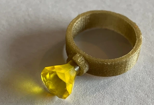 Byr Tek Damızlık Lego Yüzük (Plastik Aparattır!!!) 3D