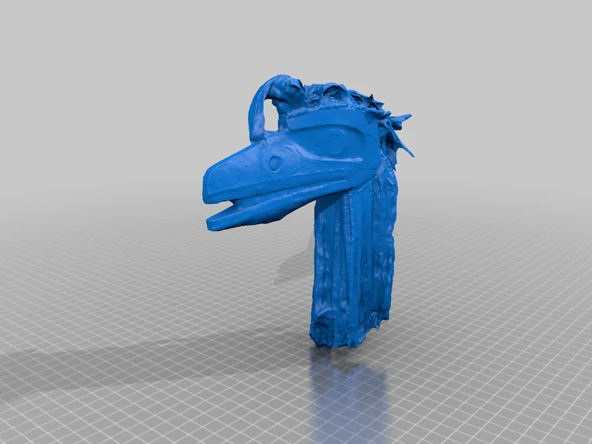 Byr Maske - Kuzgun (Plastik Aparattır!!!) 3D - 3