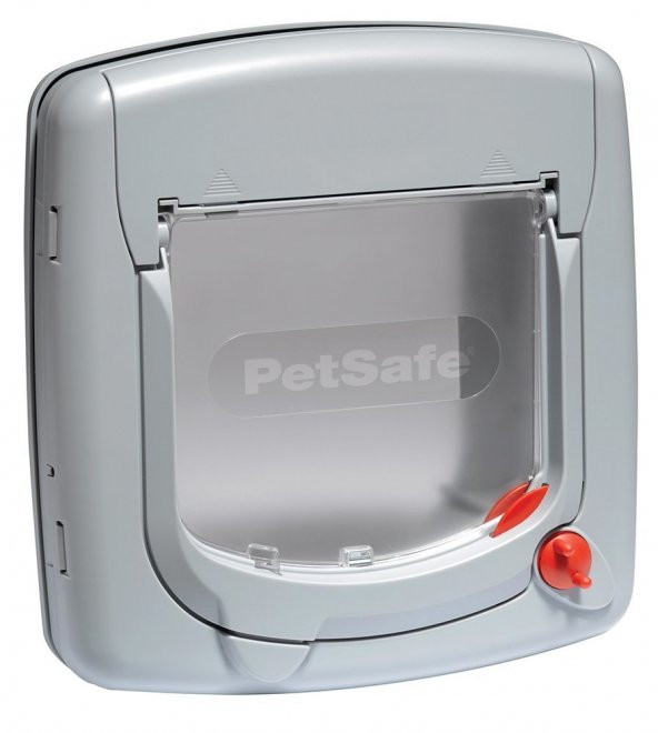 PetSafe 340 Ef Staywell Deluxe Manuel 4 Yönlü Kilitli Kapı Gri