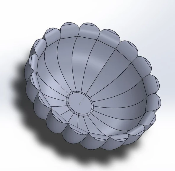 Byr Çiçek Kasesi (Plastik Aparattır!!!) 3D