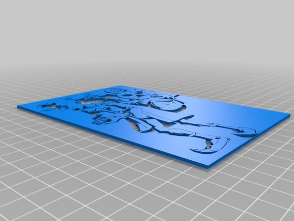 Byr Mutlu Maske Satıcısı şablonu (Sadece Plastik Aparattır!!!) 3D - Resim 3