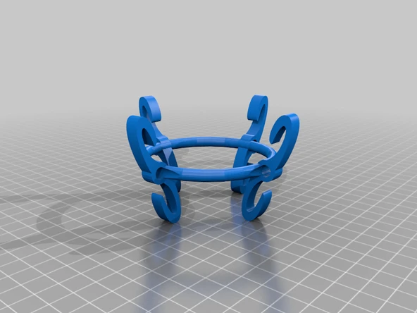 Byr Kase/kazan/harç ayakları (Sadece Plastik Aparattır!!!) 3D - 2