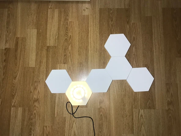 Byr bal konisi led duvar karosu (Sadece Plastik Aparattır!!!) 3D - 2