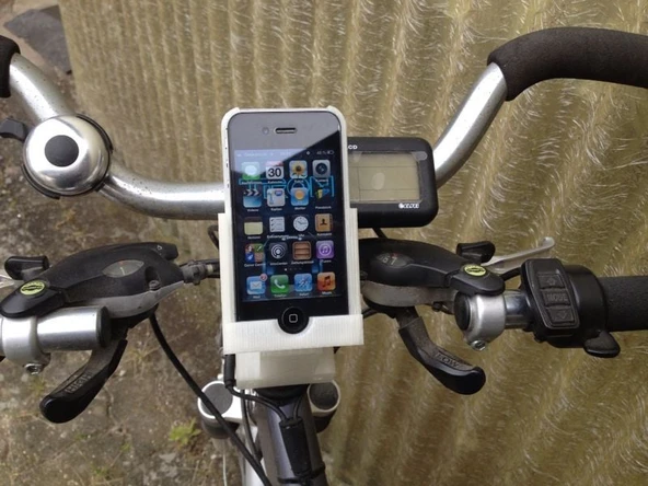 iPhone 4S bisiklet montajı (Plastik Aparattır!!!)